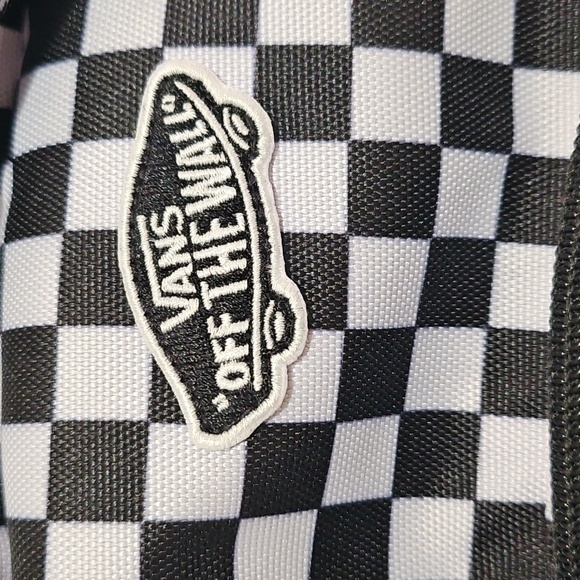 NWT Vans Mini Black and White Checkered Backpack - Picture 3 of 3